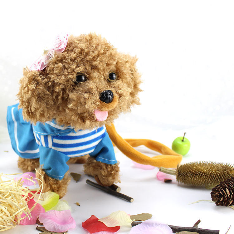 New 48 one generation of generation of generation of creative electric lead rope puppy electronic pet remote control child plush toy dog