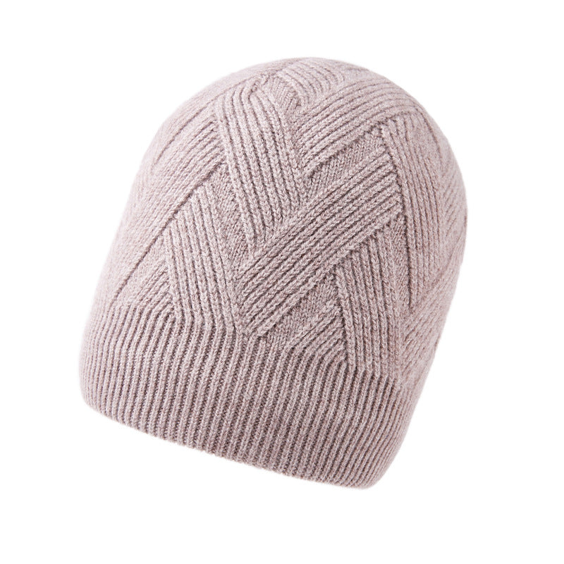 Basic Men's Outdoor Fleece Warm Knitted Hat - myETYN