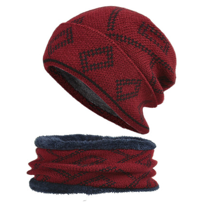 Hedging Hat With Thick Square Pattern To Keep Warm - myETYN