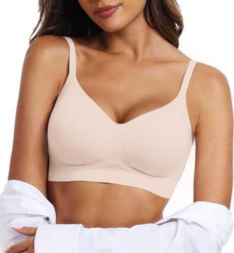 Simple Natural Women's Daily Bra Comfortable Wireless