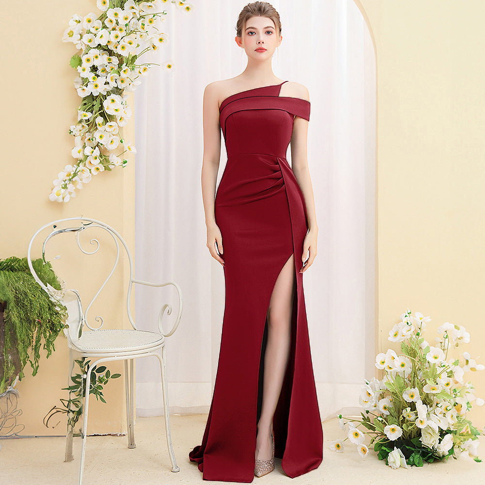 Elegant Fish Tail Evening Dress for Women