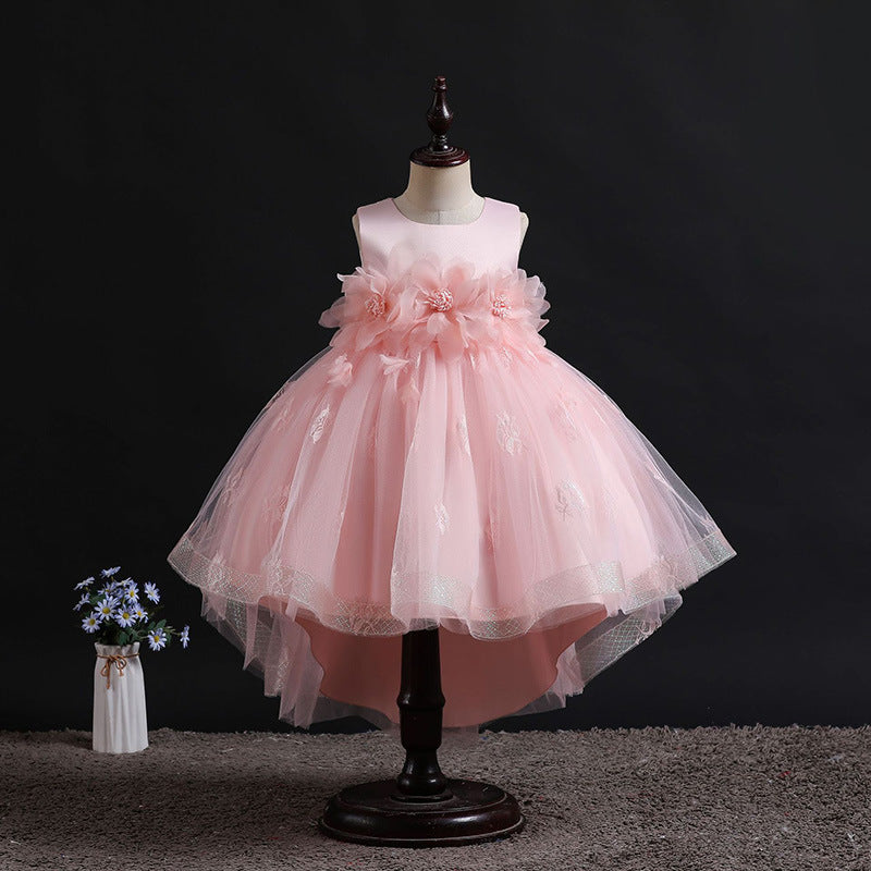 European And American Backless Cake Princess Dress