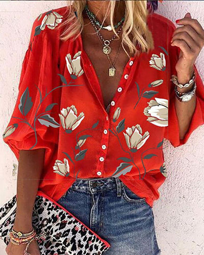 Ethnic Style Fashion Personalized Women's Shirt