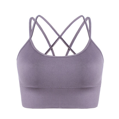 Women's Sports Bra Underwired Tube Top Vest