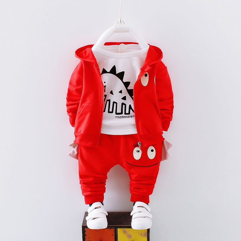 Dinosaur long sleeve children's suit