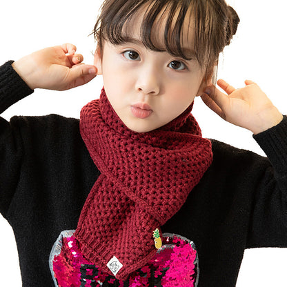 Autumn and winter new children's scarf Korean style scarf