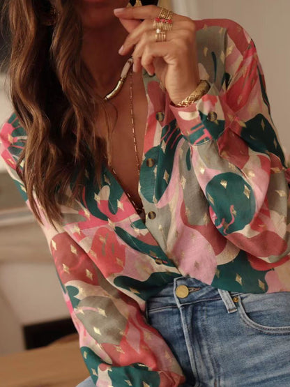 European And American Leisure Holiday Women's Shirt