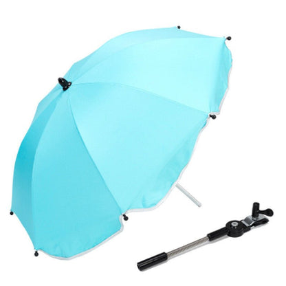 360 Degrees Pram Umbrellas Cart Accessories Adjustable Stroller Umbrella - myetyn