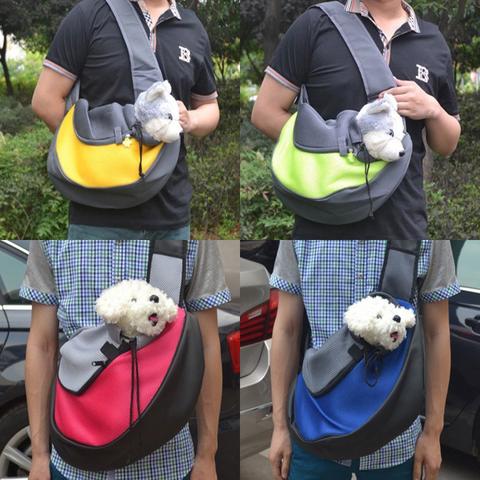 Shoulder Pet Bag Outdoor Carrier Messenger Bag Pet Backpack - myETYN