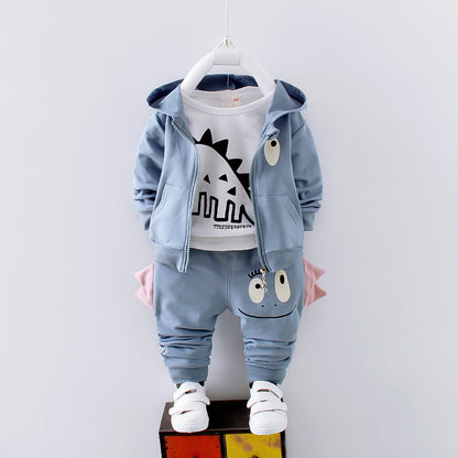 Dinosaur long sleeve children's suit