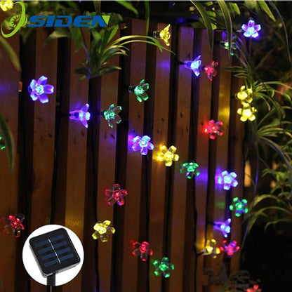 Solar String Lights LED Blossom Waterproof Outdoor Decoration