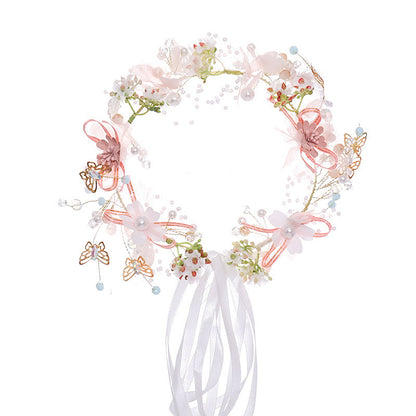 Forest Flower Fairy Children's Wreath