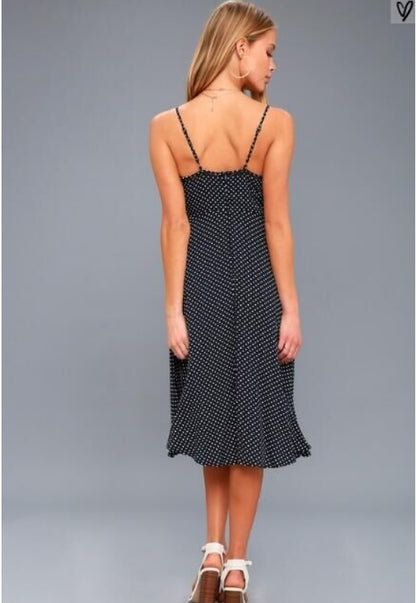 Floral Dot Lace Dress