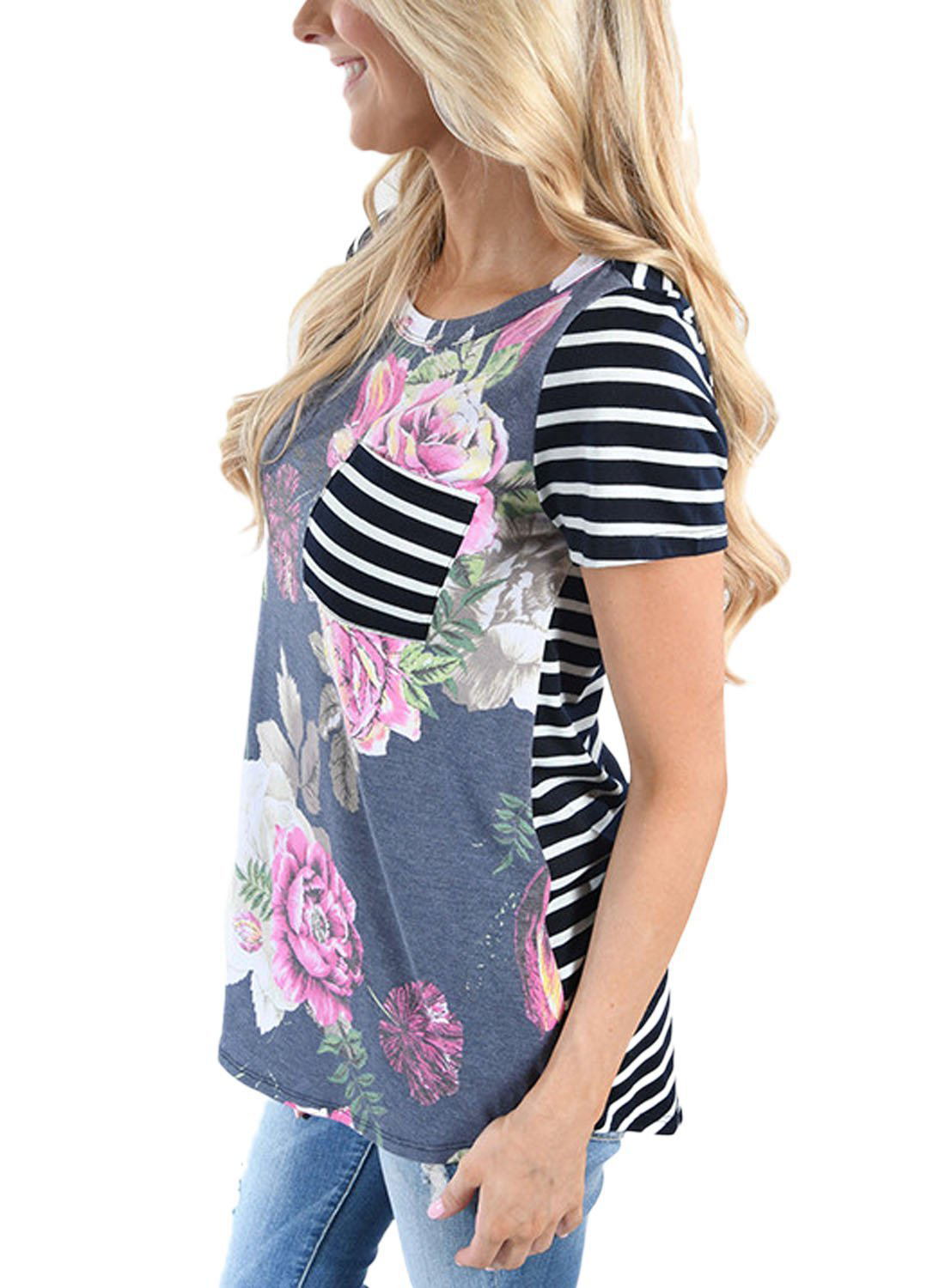 Summer Breastfeeding Tops Maternity Clothes - myETYN