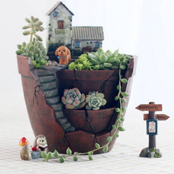 Hanging Garden Creative Succulent Flower Pot - myETYN