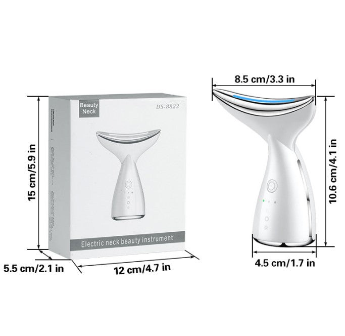 Face & Neck Tightening Device – Firming Facial Massager (White)