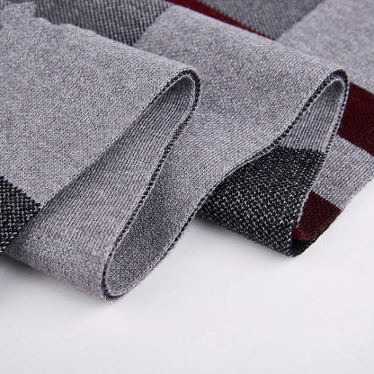 Men's Wool Knitted Scarf British Style - myETYN