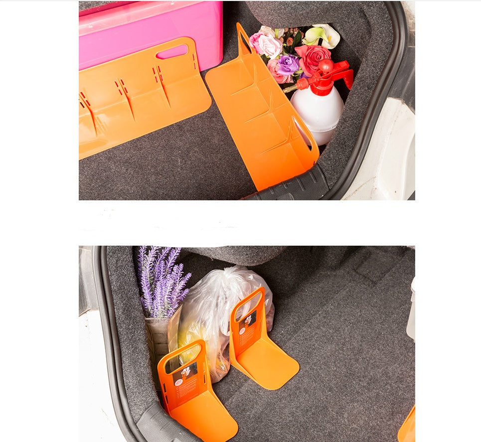 Multifunctional Car Back Auto Trunk Fixed Rack Holder Luggage Box Stand Shake-proof Organizer