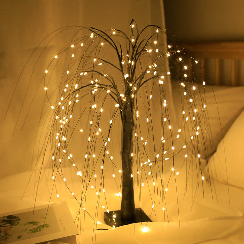 Scene Arrangement Illusion Copper Wire Lights Decorative Night Light - myETYN