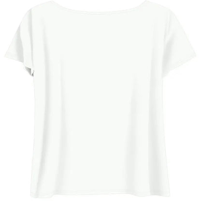 Women's Summer Casual Short Sleeve 'YOU ARE' Letter Print Round Neck T-Shirt