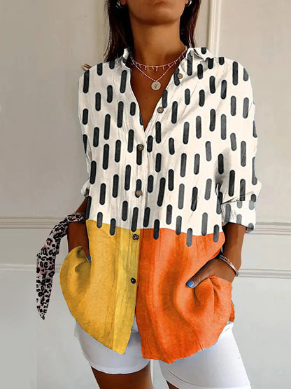 New Women's Summer Animal Pattern 3D Printed Shirt