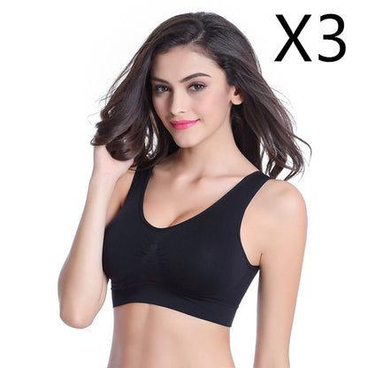 3-Piece Seamless Push-Up Bra Set