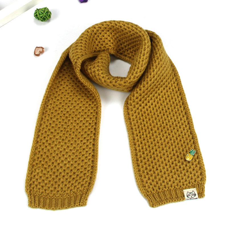 Autumn and winter new children's scarf Korean style scarf