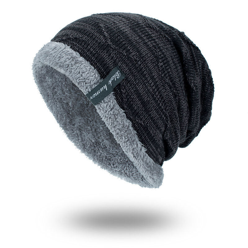 Knitted woolen cap to keep warm in winter - myETYN