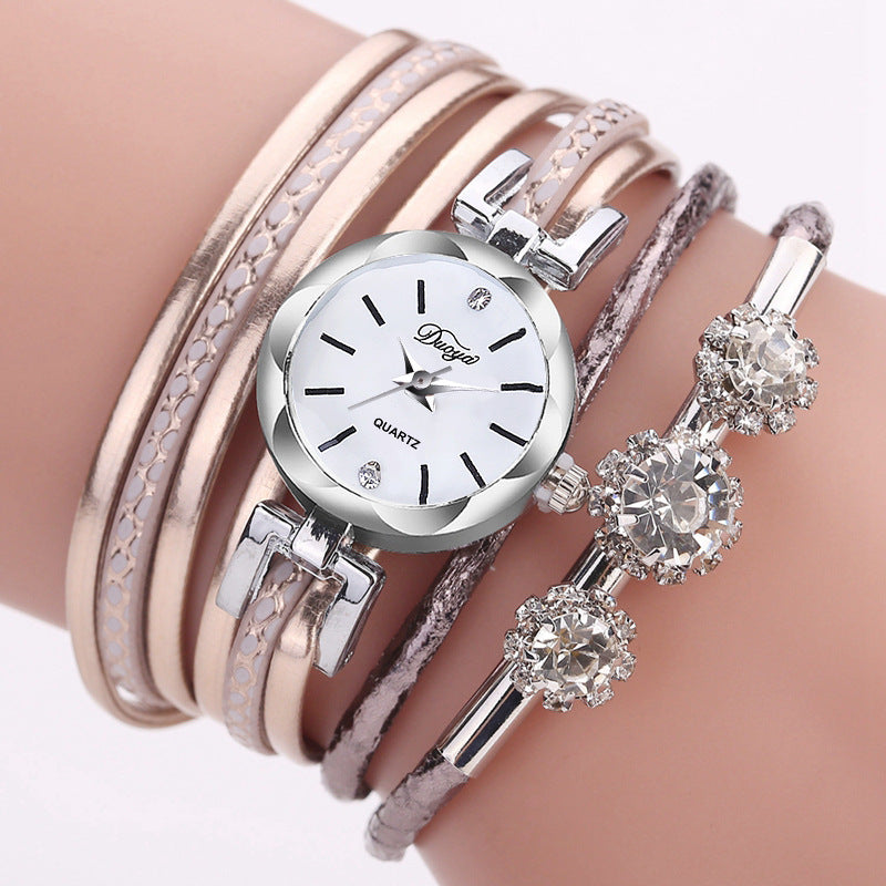 Bracelet watch crystal clock quartz watch