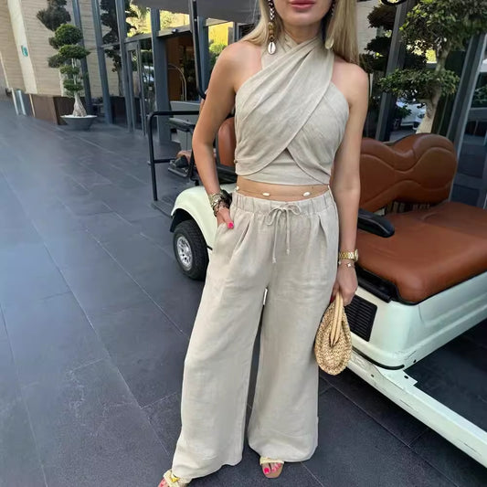 Tube Halter Multi-color Cool Top