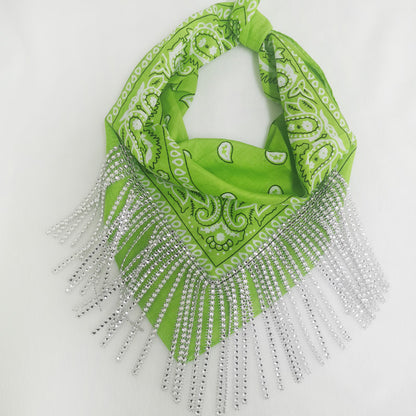 Paisley Vintage Diamond Tassel Scarf - myETYN