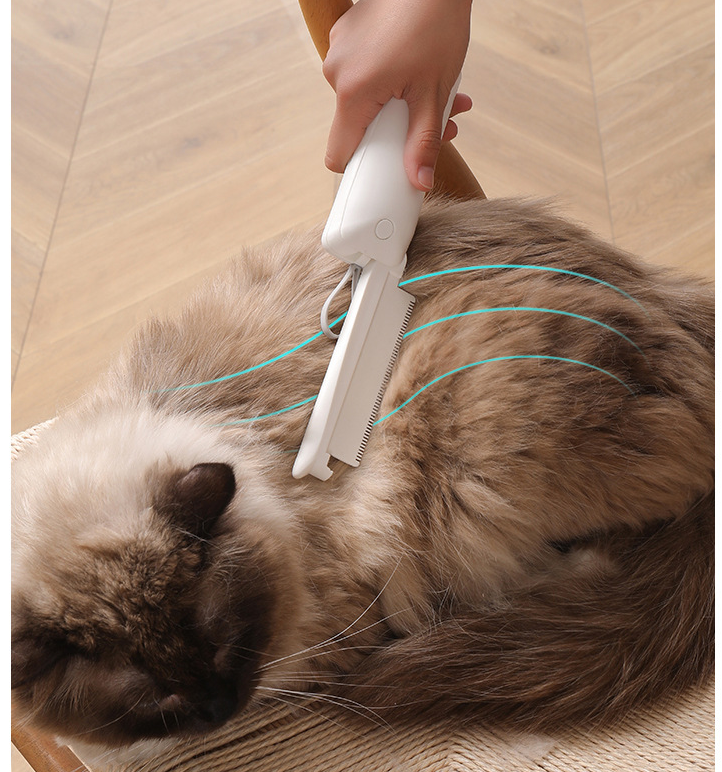 Pet Groomer Pet Hair Removal Brush Cat Grooming Brush Dog Cat Massage Epilator To Remove Floating Hair Cat Hair Dog Pet Supplies - myETYN