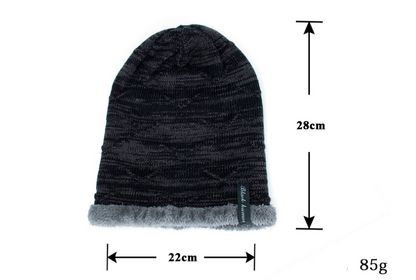 Knitted woolen cap to keep warm in winter - myETYN