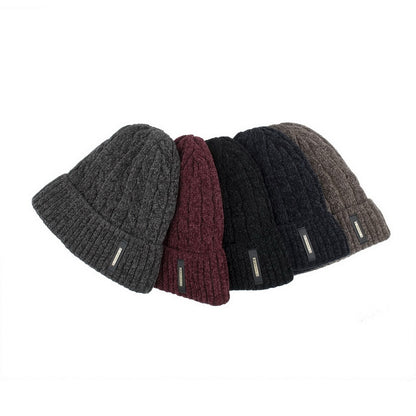 New Fleece Multicolor Chenille Twist Hat - myETYN