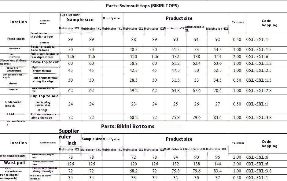 European And American Bikini Three-piece Set For Women