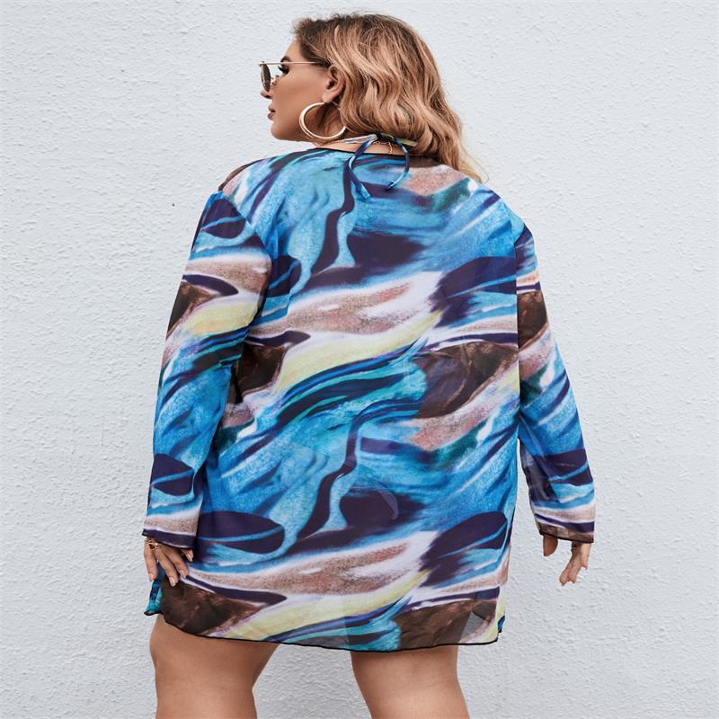 European And American Bikini Three-piece Set For Women