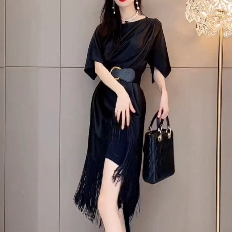 High End Slimming Mid Length Skirt