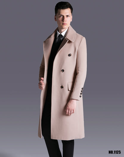 Business Coat With Large Lapel And Large Size Wool - myETYN