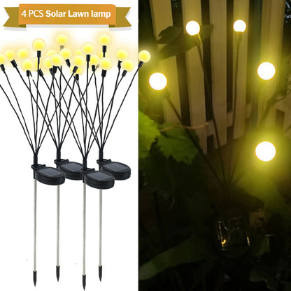 Simulation Firefly Solar Light Outdoor Garden Decoration Lawn Landscape Lamp Xmas Decor Solar LED Lights Outdoor Garden Lights - myETYN