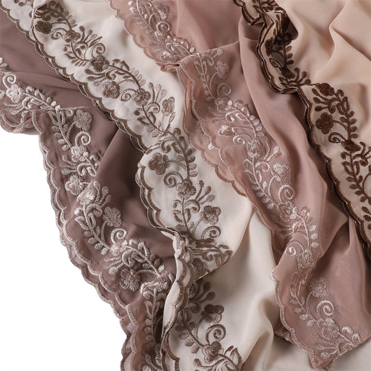 Fashion Solid Color Chiffon Women's Scarf