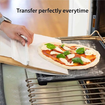 Kitchen Gadgets Sliding Pizza Shovel Non Stick Pizza Smooth Cutting Board Storage Transfer Board Kitchen Baking Tool - myETYN