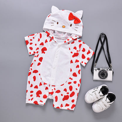 Summer baby romper for men and women