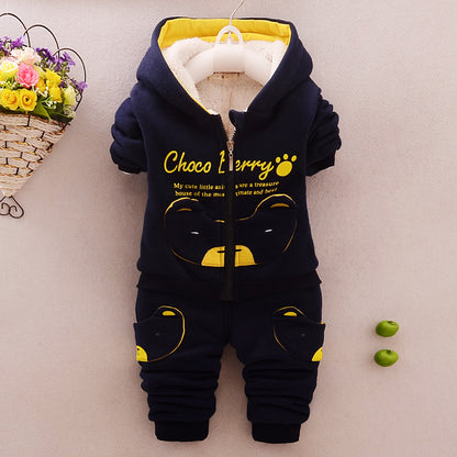 Hooded pocket bear sportswear