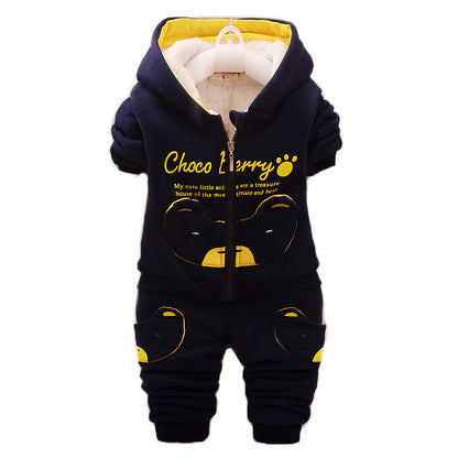 Hooded pocket bear sportswear