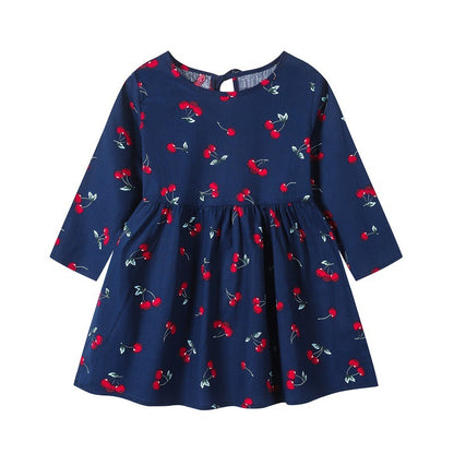 Korean Style Floral Princess Dress Children's Clothing