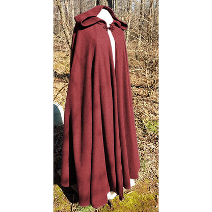 Long cape with hooded shawl - myETYN