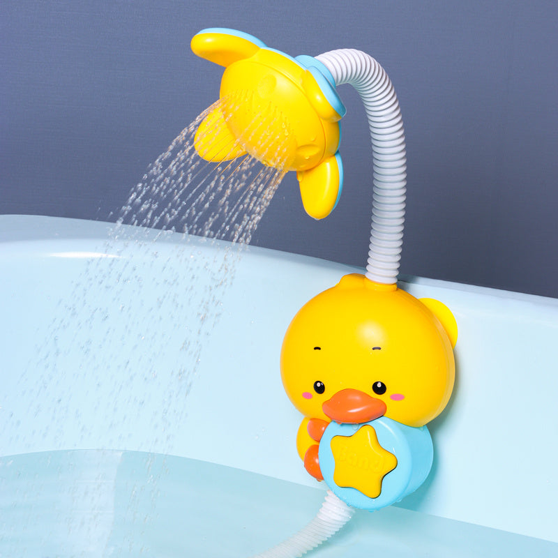 Bath Toys Baby Water Game Elephant Model Faucet Shower Electric Water Spray Toy For Kids Swimming Bathroom Baby Toys