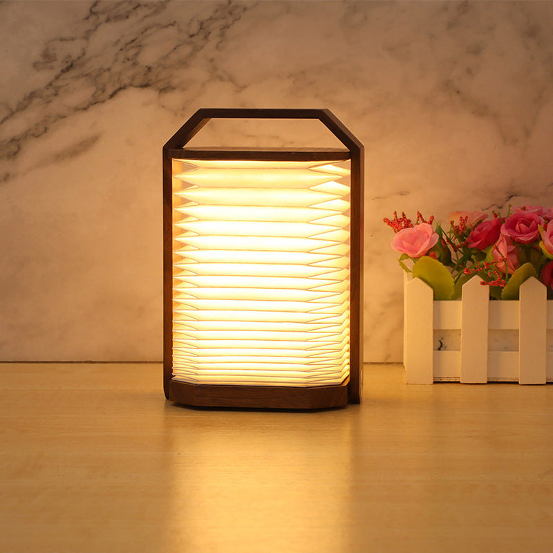 Creative Wooden Hand Lamp Interior Decoration Lamps Very Suitable For Bedside Tables - myETYN