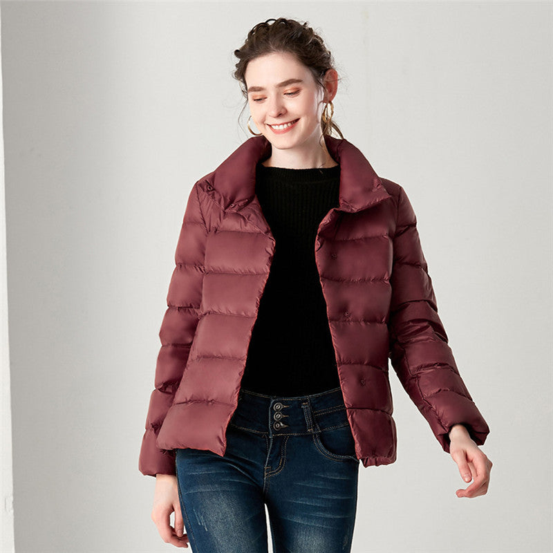 Women’s Short Slim Fit Down Jacket