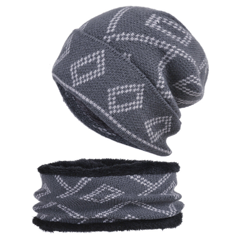 Hedging Hat With Thick Square Pattern To Keep Warm - myETYN